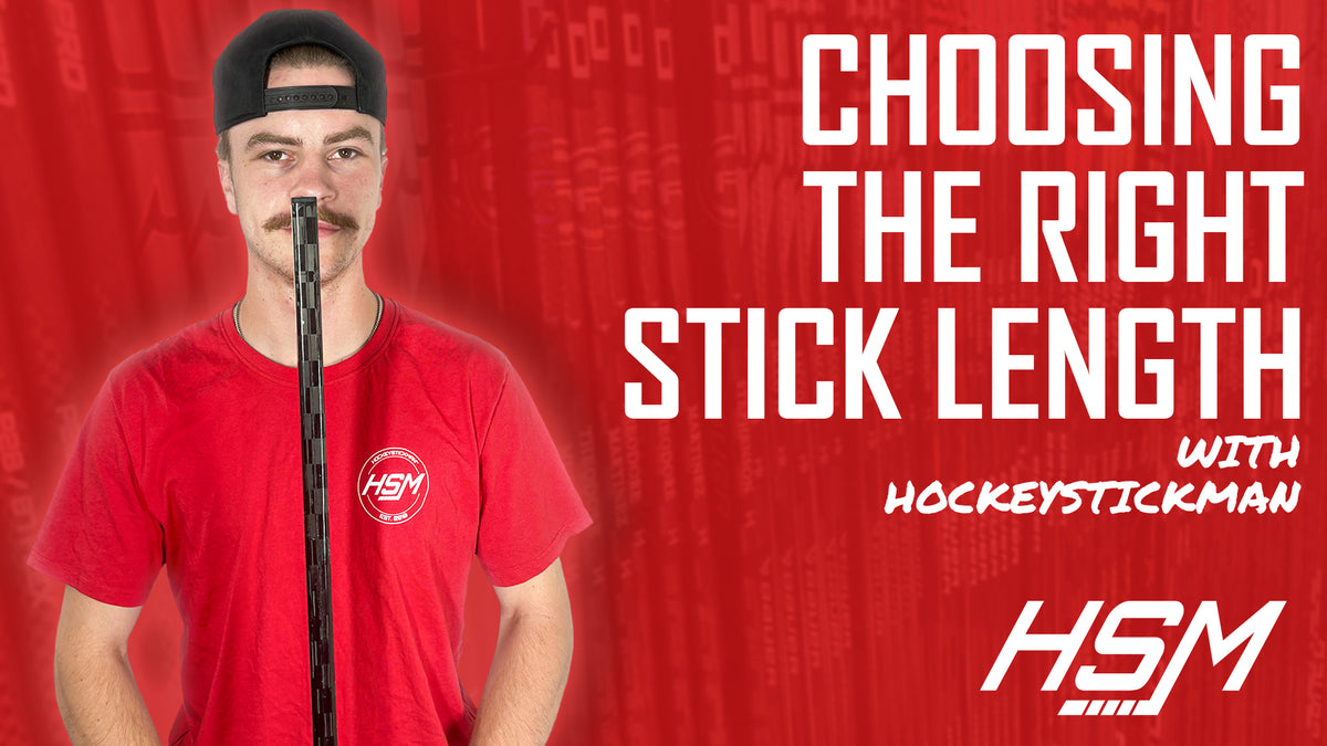 How Long Should Your Hockey Stick Be HockeyStickMan Canada