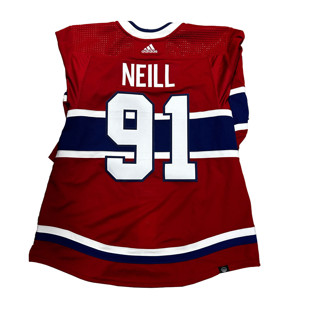 NHL - Montreal Canadiens Used Adidas Game Jersey (Home)