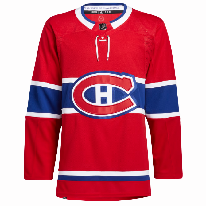 NHL Montreal Canadiens Authentic Adidas Home Jersey HockeyStickMan Canada