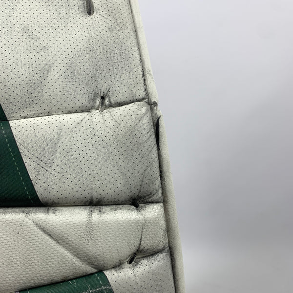 CCM Extreme Flex 5 - Used Pro Stock Goalie Pads (White/Green)