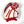 Load image into Gallery viewer, Vaughn Velocity V9 - Used Pro Stock Goalie Glove (Red/Blue/White)