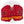 Load image into Gallery viewer, Bauer Nexus 1N - Used Pro Stock Glove (Red/Yellow)