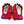 Load image into Gallery viewer, Bauer Nexus 1N - Used Pro Stock Glove (Red/Yellow)