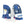 Load image into Gallery viewer, Bauer Vapor 2X Pro - NCAA Pro Stock Glove (Navy/White)