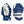 Load image into Gallery viewer, Warrior Covert QRE - Pro Stock Hockey Glove (Navy/White)