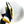 Load image into Gallery viewer, CCM Premier II - Used Pro Stock Goalie Glove (Navy/Yellow)