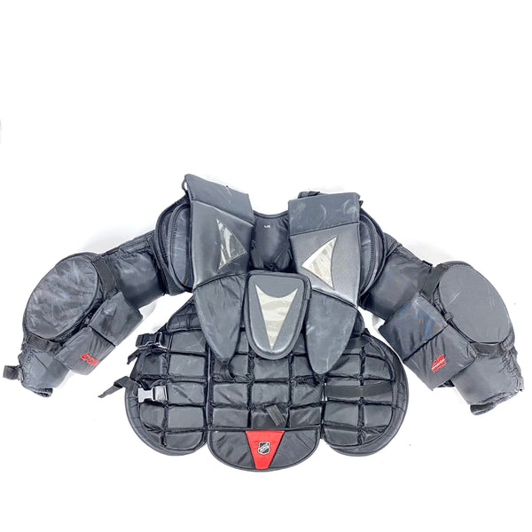 CCM AB Pro - Used Pro Stock Goalie Chest Protector (Black)