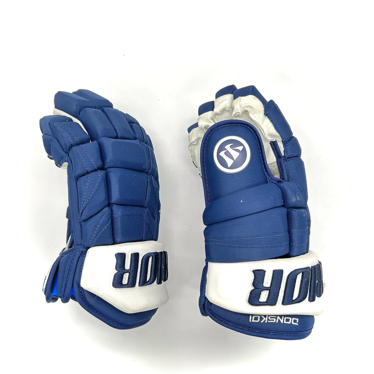 Warrior Covert - ECHL Pro Stock Glove (Navy/Gold/Blue)