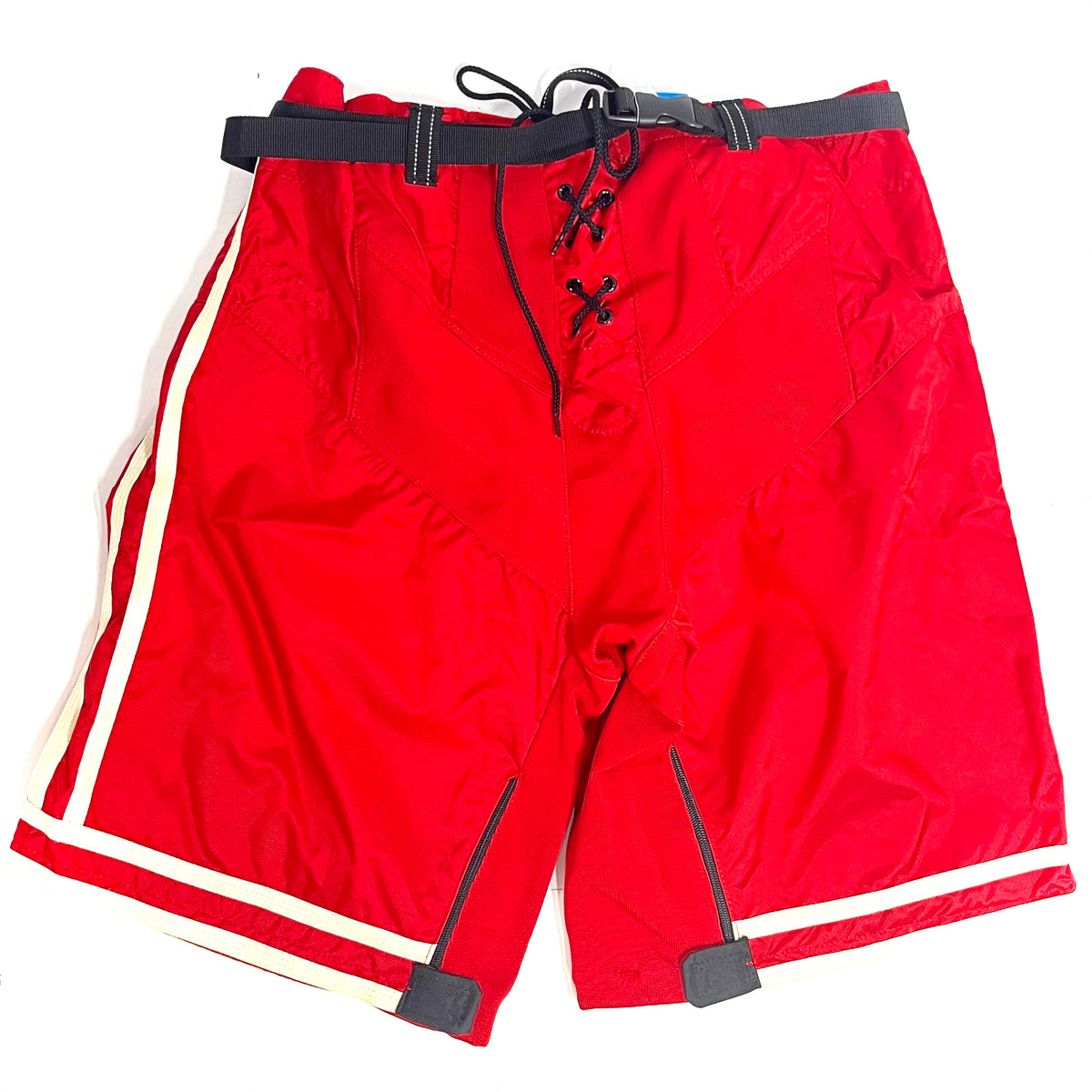 Bauer New NHL Pro Stock Pant Shell Calgary Flames (Red/White