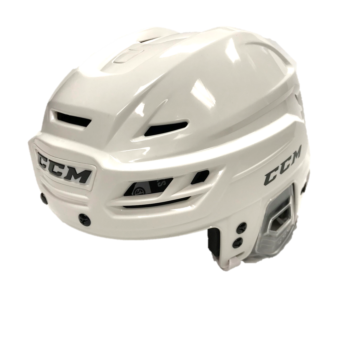 CCM Tacks 710 Hockey Helmet (White) HockeyStickMan Canada