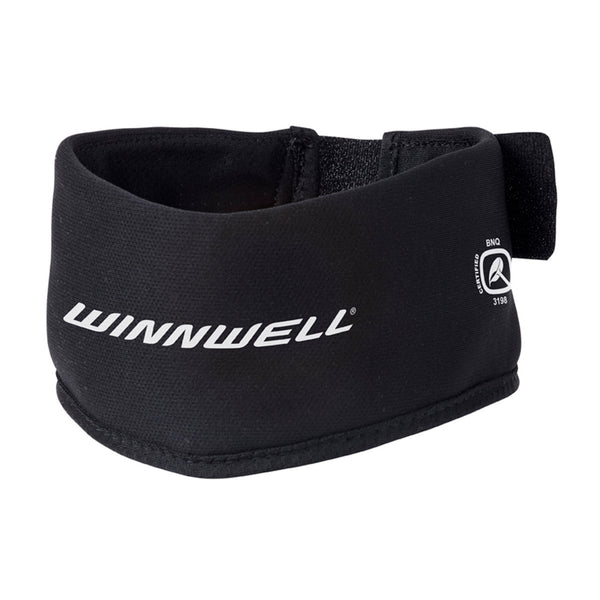 Winnwell Premium Neck Guard Collar with Bib - Youth