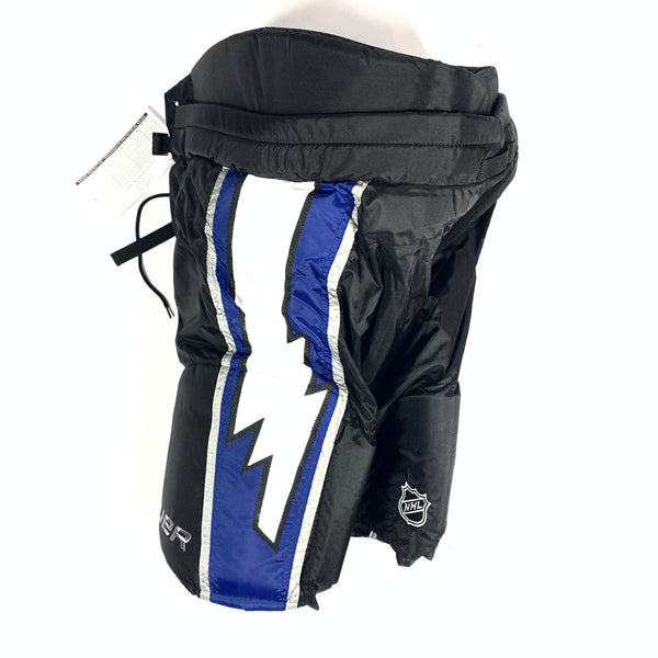 Bauer Supreme - NHL Pro Stock Hockey Pants - Tampa Bay Lightning (Black/Blue/White)