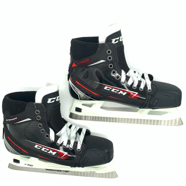 CCM Jetspeed FT2 - Pro Stock Goalie Skates - Size 9.75E - Alex Lyon