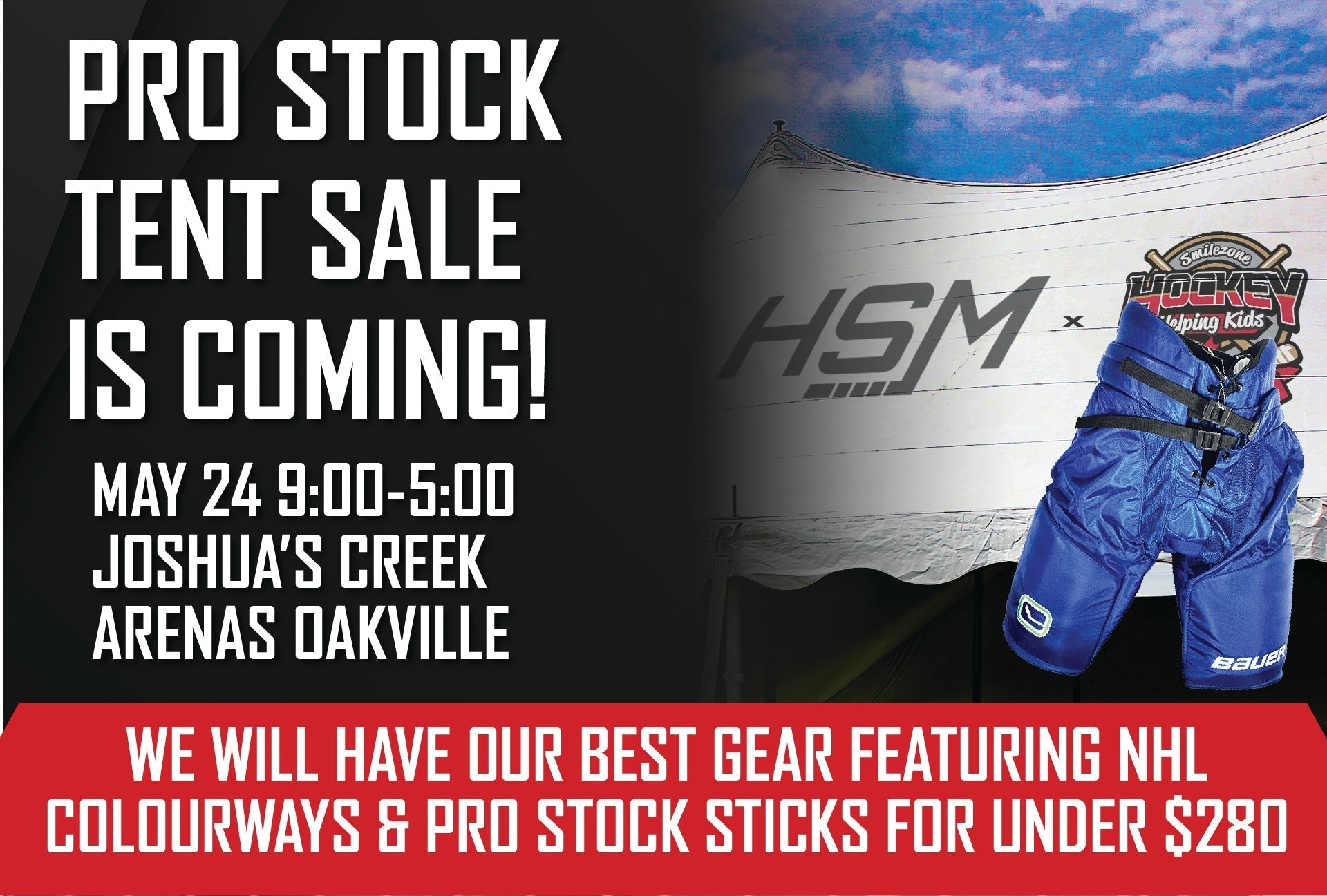Join Us for the Ultimate Pro Stock Tent Sale – Supporting Smilezone Foundation!