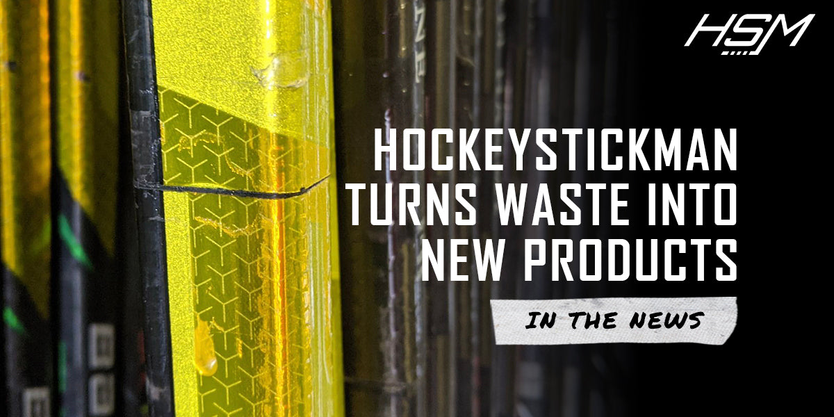 HockeyStickMan turns waste into new products