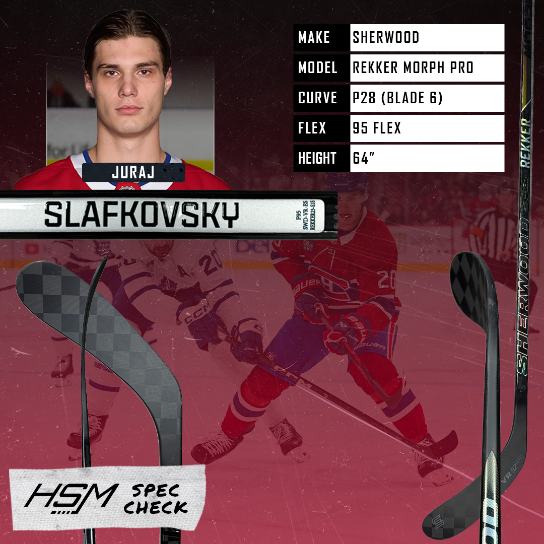 Juraj Slafkovský Stick Spec Check