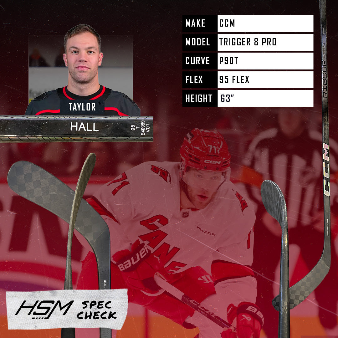 Taylor Hall Stick Spec Check
