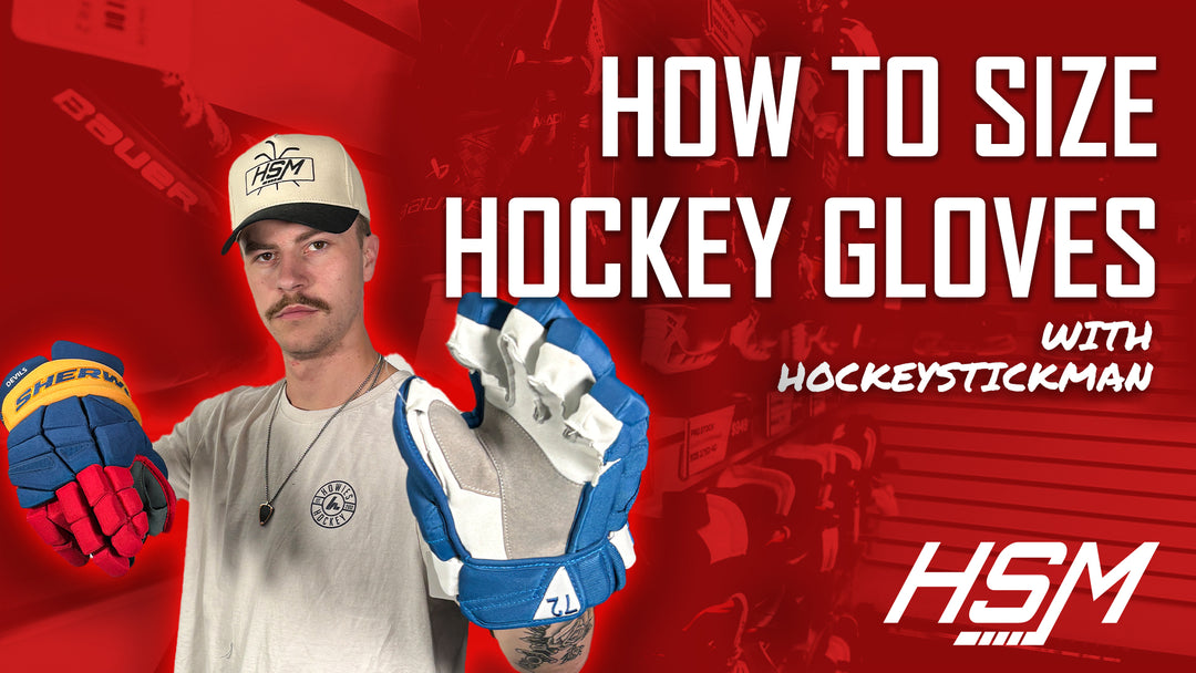 How To Size & Select Hockey Gloves HockeyStickMan Canada