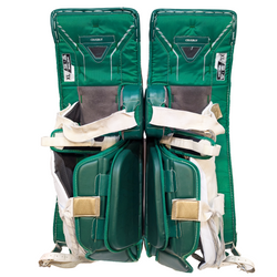 Bauer Vapor HyperLite - Ensemble complet de gardien de but Pro Stock d'occasion (blanc/vert/or)