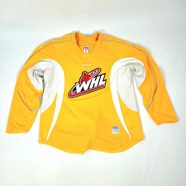 WHL - Used CCM Practice Jersey (Yellow)