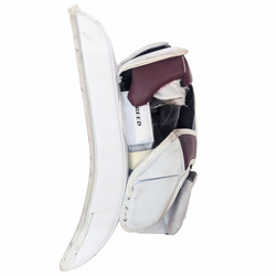 Bauer Supreme 2S Pro - Jambières de gardien de but Pro Stock d'occasion (blanc/marron)