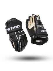 Sherwood Code Encrypt 2 - Retail Hockey Glove - Senior (Black)