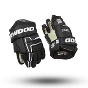 Sherwood Code Encrypt 4 - Hockey Glove - Youth (Black)