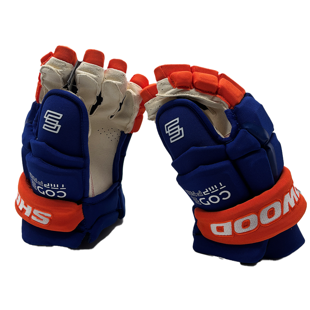 Sherwood Code TMP - NHL Pro Stock Glove - Connor Brown (Orange/Blue)