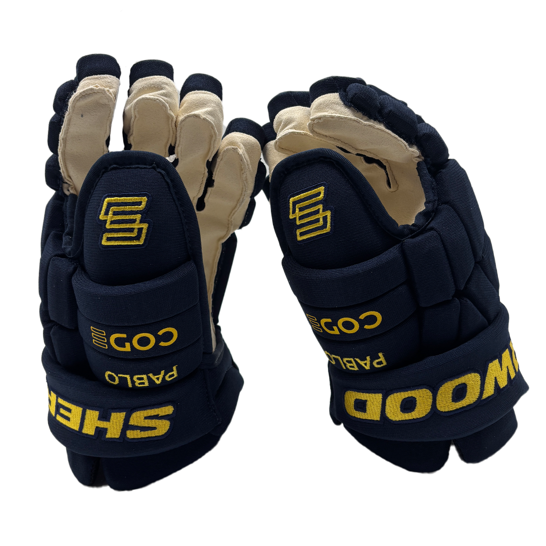William Nylander - Gant de hockey Code Encrypt Pro Stock - Four Nations (Suède)