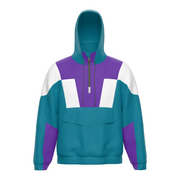 Retro Pullover Hooded Jacket