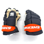 Sherwood  Pro - NHL Pro Stock Glove - Anaheim Ducks (Black/Orange)