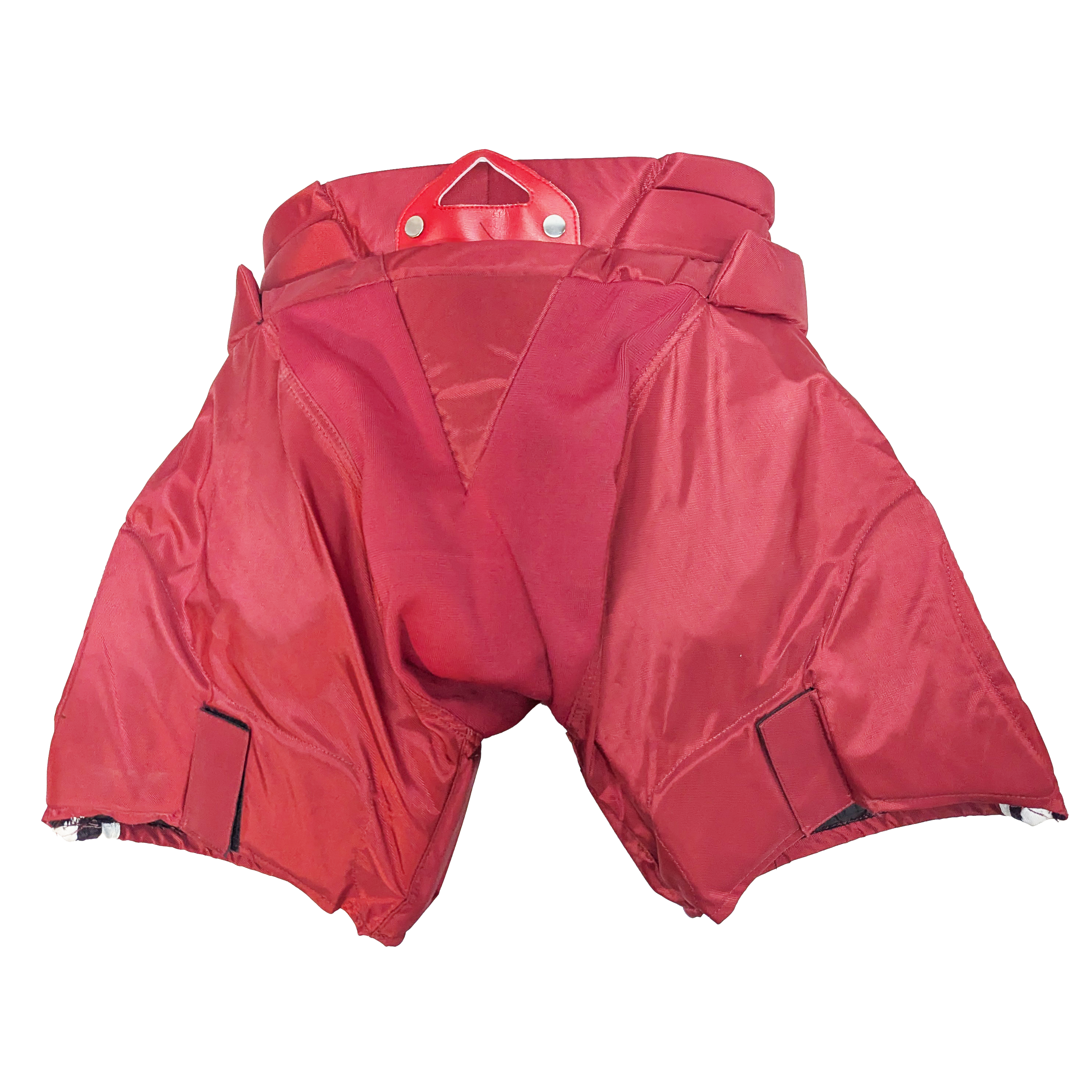 Bauer - Pantalon de gardien de but de hockey NCAA Pro Stock (cramoisi/noir/blanc)