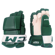 CCM HG97PP - Gant NCAA Pro Stock (vert/blanc)
