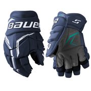 Bauer Supreme F40 Hockey Gloves - Junior (Navy)