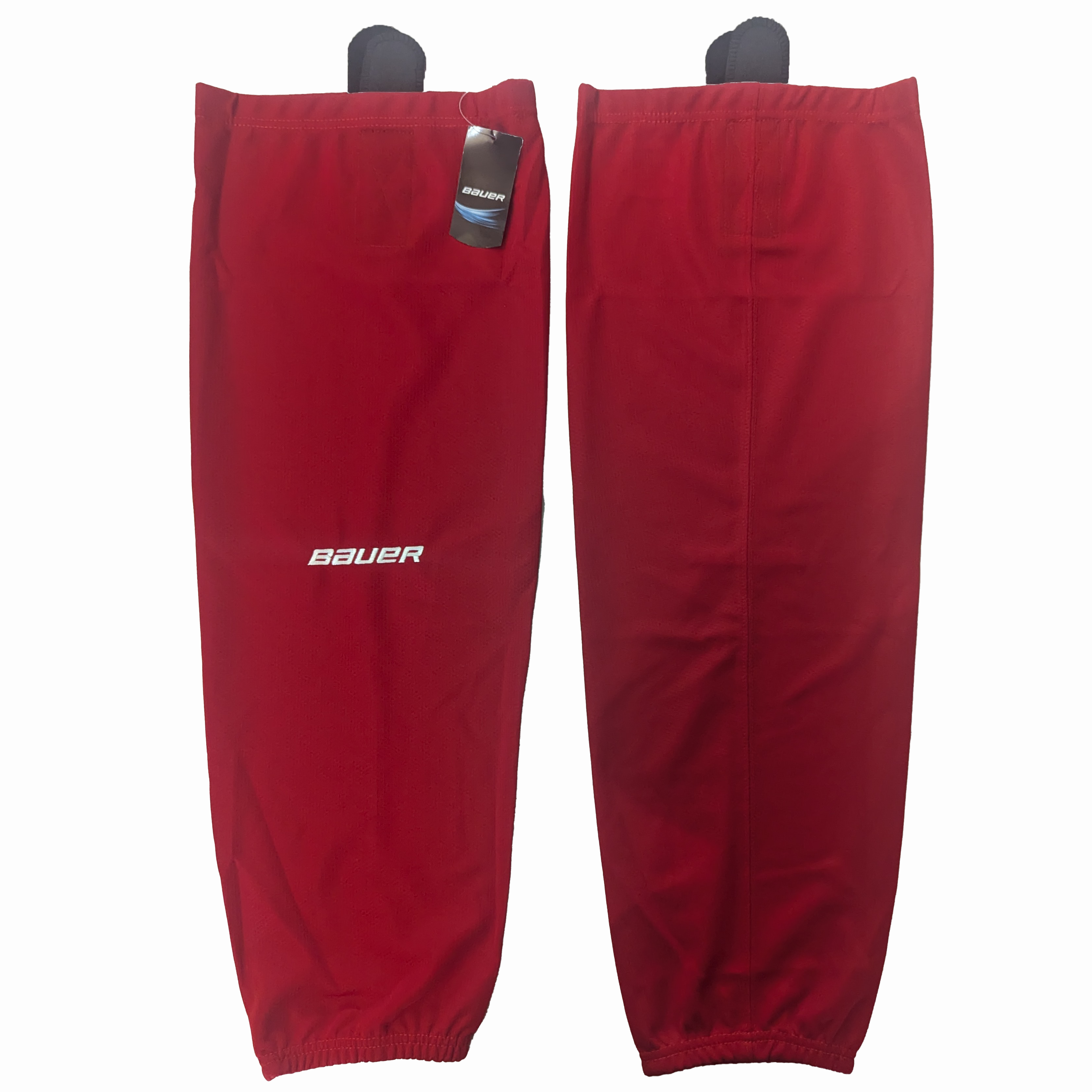 Bauer - Nouvelles chaussettes de hockey (rouges)