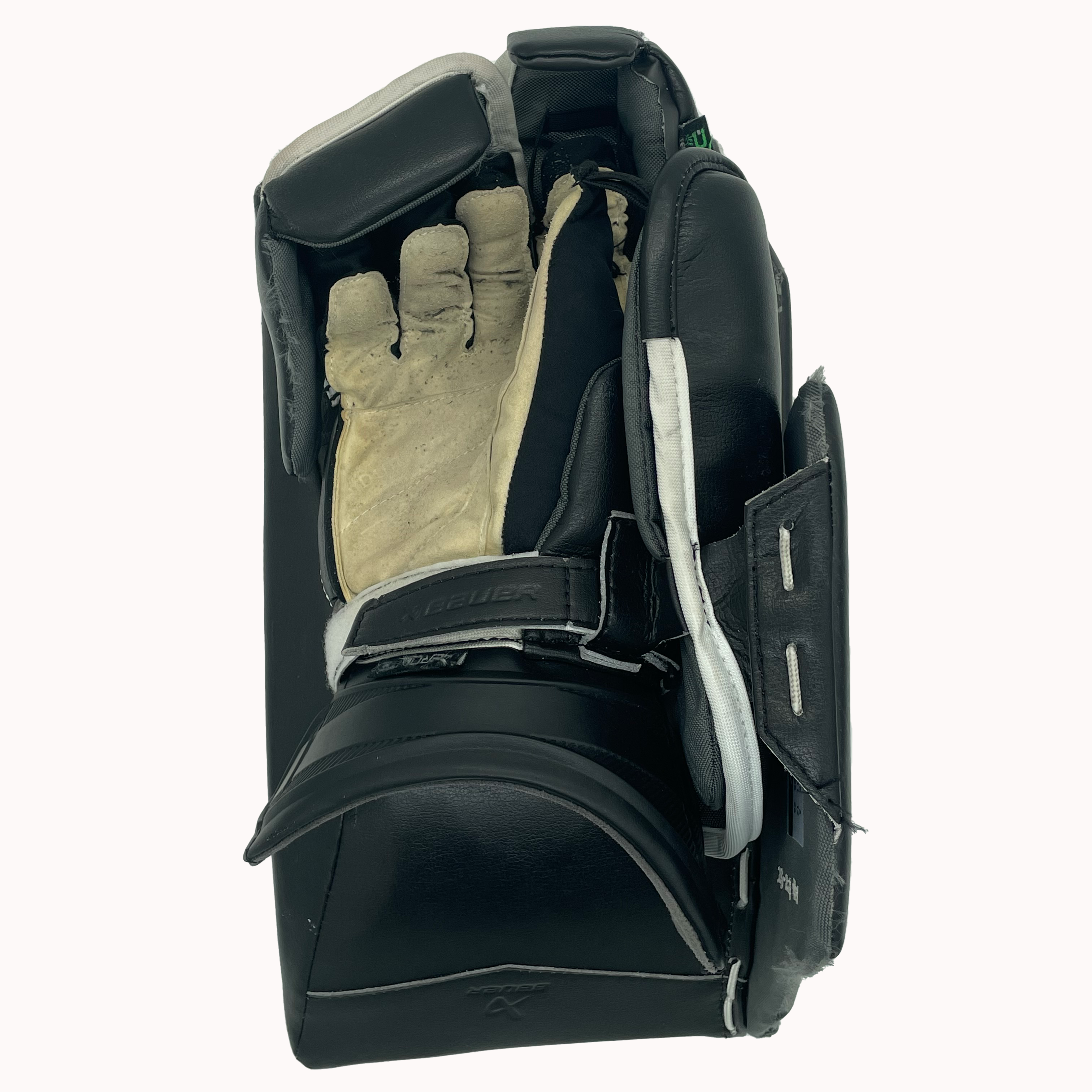 Bauer Vapor Hyperlite 2 - Used Pro Stock Senior Full Goalie Set (White/Black/Tan)