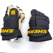 Sherwood Pro - NHL Pro Stock Glove - Boston Bruins (Black/Yellow)