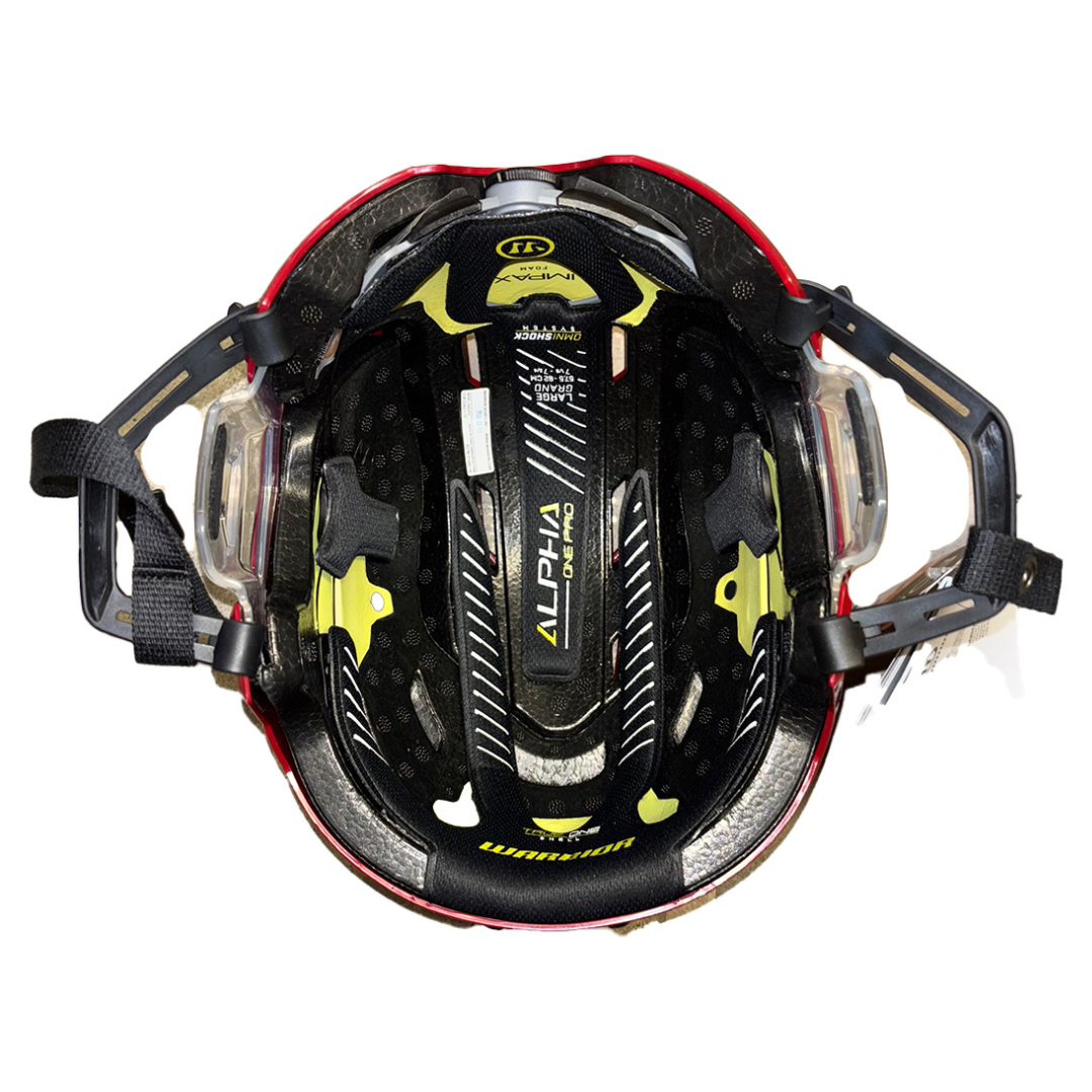 Casque de hockey Warrior Alpha One Pro (marron)