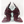Load image into Gallery viewer, Bauer Supreme Ultrasonic - Used Pro Stock Goalie Leg Pads (Maroon/White)
