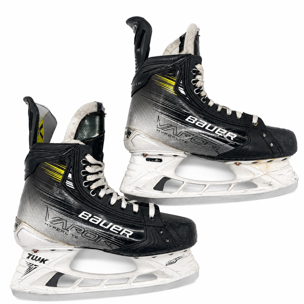 Bauer Vapor Hyperlite 2 - Used AHL Pro Stock Hockey Skates - Size 7D