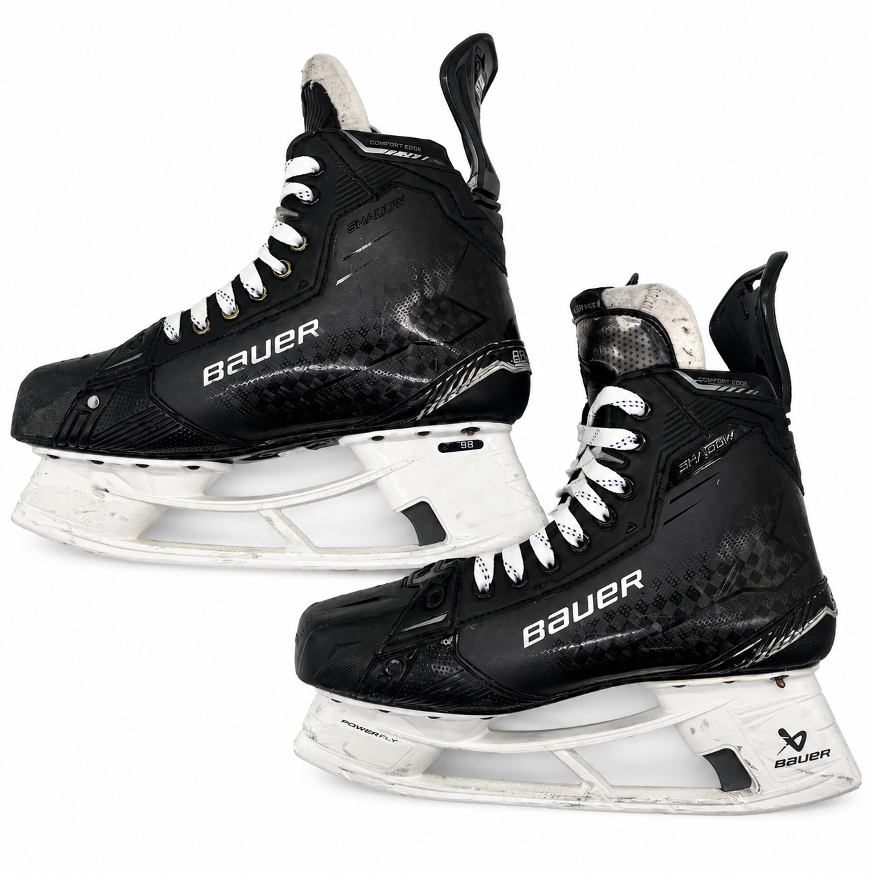 Bauer Supreme Shadow - Used AHL Pro Stock Hockey Skates - Size 9.5D