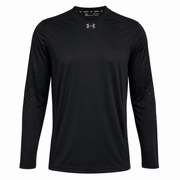 Under Armour Men's HeatGear® Armour Compression Long Sleeve Shirt (Black)