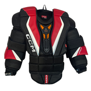 CCM Extreme Flex 6 - Used Pro Stock Goalie Chest Protector (Black/Red)