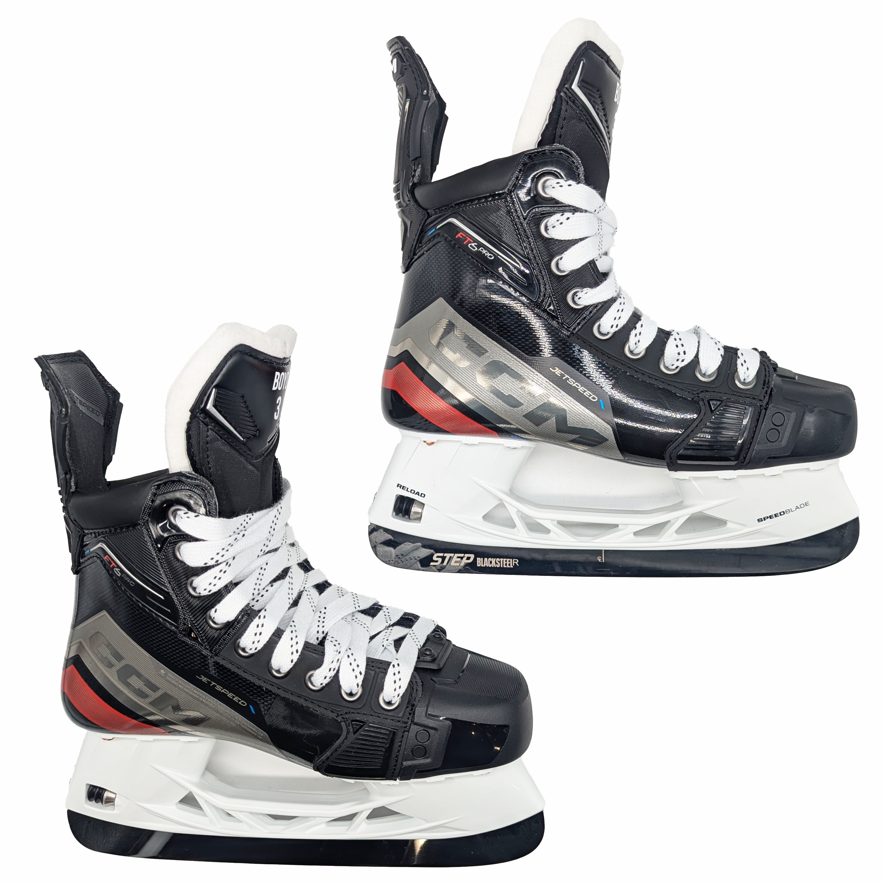 CCM Jetspeed FT6 Pro – Patins de hockey professionnels – Taille 6.5R
