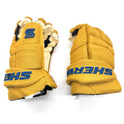 Sherwood  Pro - NHL Pro Stock Glove - Florida Panthers (Gold/Black)