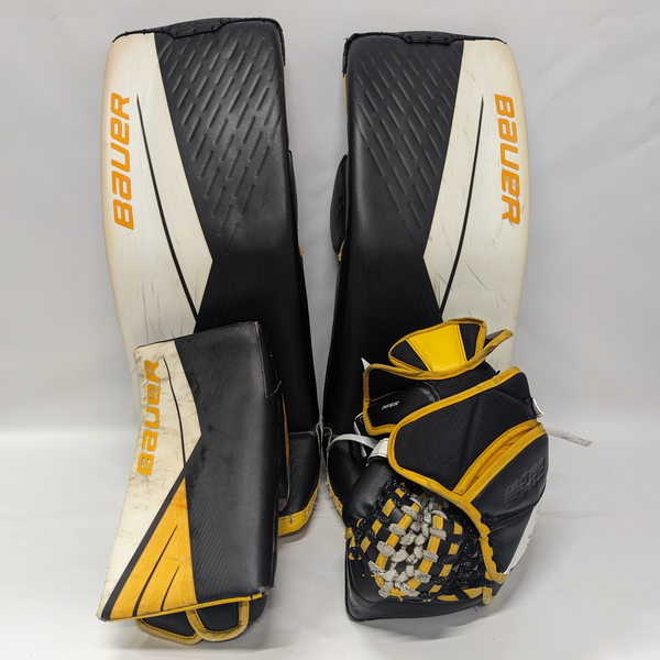 Bauer Supreme UltraSonic - Pro Stock Goalie Full Set (Black/Yellow/White)