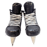Bauer Vapor Hyperlite - Patins de hockey AHL Pro Stock d'occasion - Taille 9