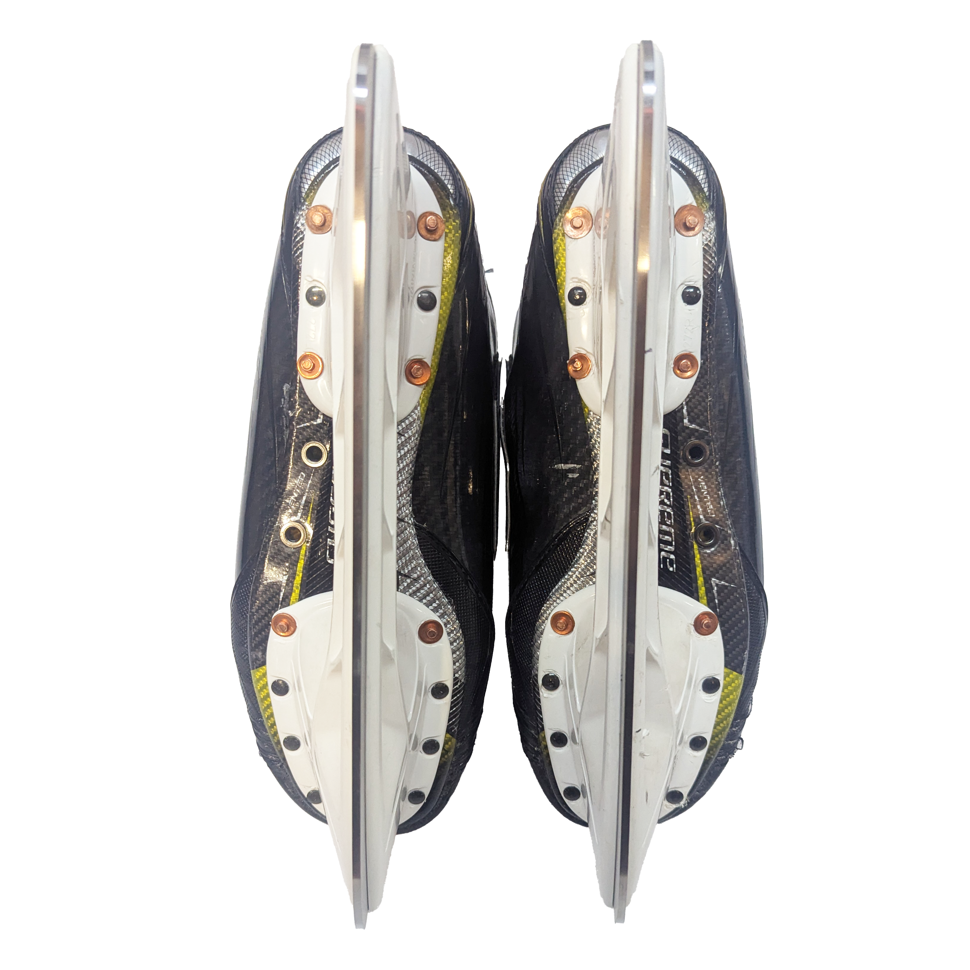 Bauer Supreme 2S Pro - NCAA Used Pro Stock Hockey Skates - Size 8