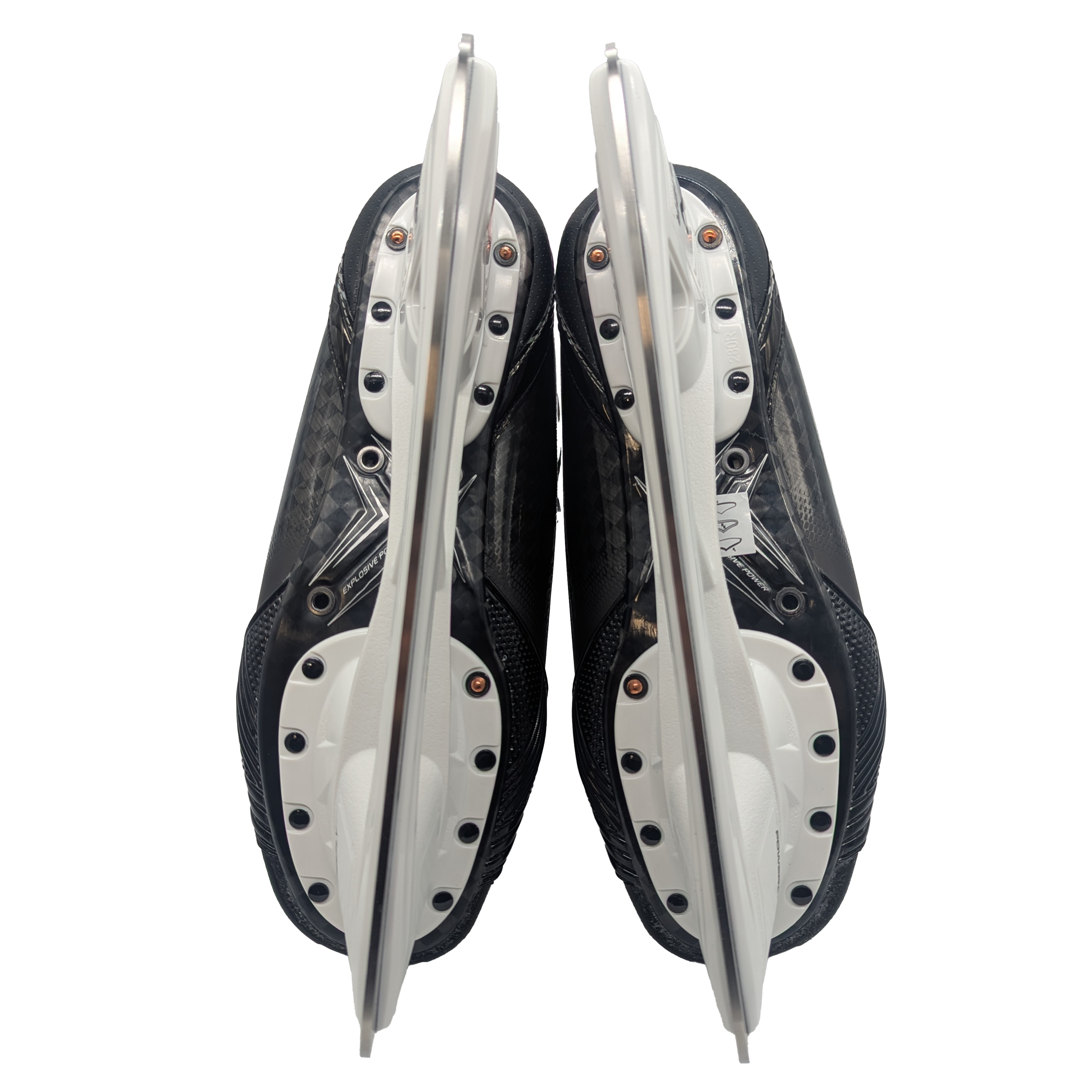 Bauer Supreme Shadow - AHL Pro Stock Hockey Skates - Size L9.5 R9