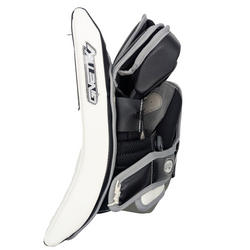 Brian's Gnetik V - Bloqueur de gardien de but professionnel NHL - Aaron Dell (blanc/noir/argent)